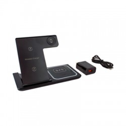 Phone & Tablet Chargers - Camden 3n1 Fast Wireless Charger with QC3.0 Adapter