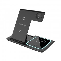 Phone & Tablet Chargers - Camden 3n1 Fast Wireless Charger with QC3.0 Adapter