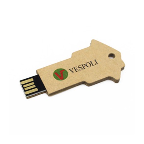 Wired & Bluetooth Headphones - Lucas Eco Key Flash Drive 4GB - 64GB (USB2.0)