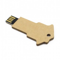 Wired & Bluetooth Headphones - Lucas Eco Key Flash Drive 4GB - 64GB (USB2.0)