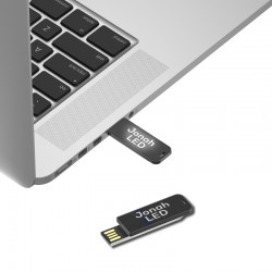 Wired & Bluetooth Headphones - Jonah LED Clip Flash Drive 4GB - 64GB (USB2.0)