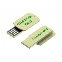 Wired & Bluetooth Headphones - Charlie Eco Clip Flash Drive 4GB - 64GB (USB 2.0)