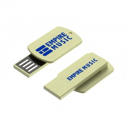Wired & Bluetooth Headphones - Charlie Eco Clip Flash Drive 4GB - 64GB (USB 2.0)