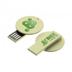 Wired & Bluetooth Headphones - Burton Eco Clip Flash Drive 4GB - 64GB (USB 2.0)