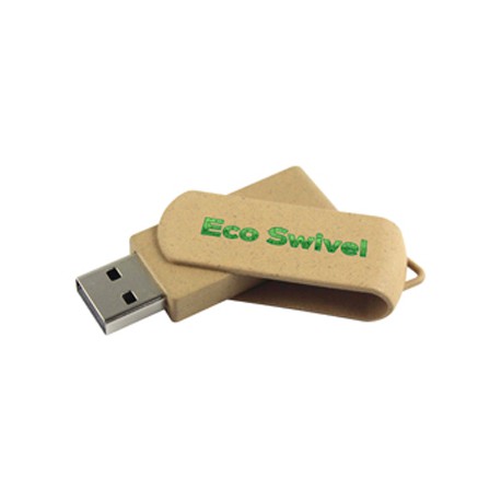 Wired & Bluetooth Headphones - Eco Swivel Flash Drive 8GB - 64GB (USB3.0)