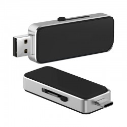 Wired & Bluetooth Headphones - Oak Type-C LED Flash Drive 8GB - 64GB (USB2.0)