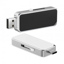 Wired & Bluetooth Headphones - Oak Type-C LED Flash Drive 8GB - 64GB (USB2.0)