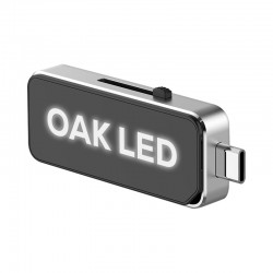 Wired & Bluetooth Headphones - Oak Type-C LED Flash Drive 8GB - 64GB (USB2.0)