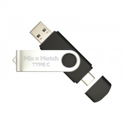 Wired & Bluetooth Headphones - Mix N Match Type-C Flash Drive 8GB - 128GB (USB2.0)