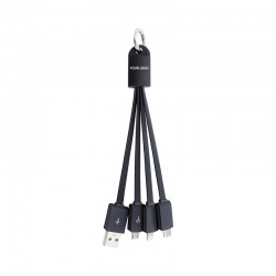 USB Hubs & Cables - Parma 3n1 Light Up Charge Cable - 100 cm