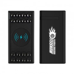 Custom Printed Lanyards - Oatley Light-up Wireless Power Bank 8,000 mAh