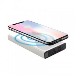 Custom Printed Lanyards - Boston Quick Charge Wireless Power Bank - 10,000 mAh
