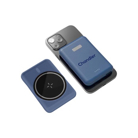 Custom Printed Lanyards - Chandler Magnetic Power Bank - 5000 mAh