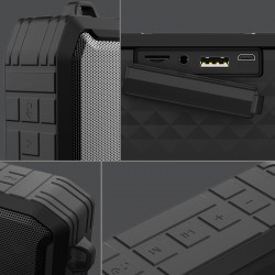 Wired & Bluetooth Headphones - Austin Waterproof Wireless Speaker