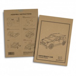 Executive Games - BRANDCRAFT Hatchback Car Wooden Model