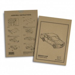 Executive Games - BRANDCRAFT Sedan Car Wooden Model