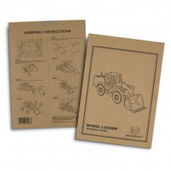 Executive Games - BRANDCRAFT Wheel Loader Wooden Model