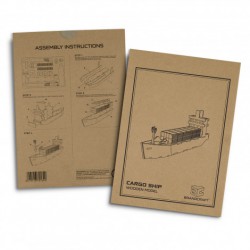 Executive Games - BRANDCRAFT Cargo Ship Wooden Model