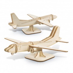 Executive Games - BRANDCRAFT Jet Plane Wooden Model