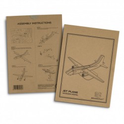 Executive Games - BRANDCRAFT Jet Plane Wooden Model