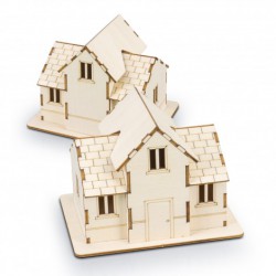 Executive Games - BRANDCRAFT House Wooden Model