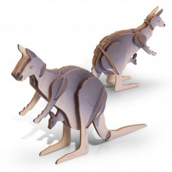 Executive Games - BRANDCRAFT Kangaroo Wooden Model