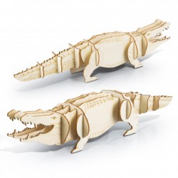 Executive Games - BRANDCRAFT Crocodile Wooden Model