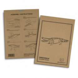 Executive Games - BRANDCRAFT Crocodile Wooden Model