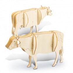 Executive Games - BRANDCRAFT Cow Wooden Model