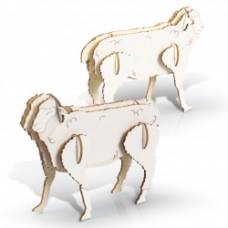 Executive Games - BRANDCRAFT Sheep Wooden Model