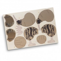 Executive Games - BRANDCRAFT Kiwi Wooden Model