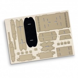 Executive Games - BRANDCRAFT Tank Wooden Model