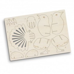 Executive Games - BRANDCRAFT Fantail Wooden Model