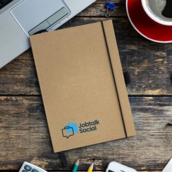 Promotional Journals & Noteboooks - Sugarcane Paper Hard Cover Notebook