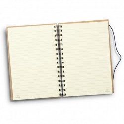 Promotional Journals & Noteboooks - Sugarcane Paper Spiral Notebook