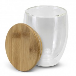 Reusable Coffee Cups - Glass - NATURA Azzurra Glass Cup - 350ml