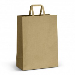 Paper Bags - Extra Large Flat Handle Paper Bag Portrait