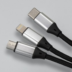 USB Hubs & Cables - Lumos Braided Charging Cable