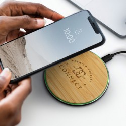 Shopping Tote Bags - Bamboo 15W Wireless Fast Charger