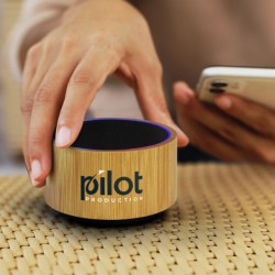 Cheese Sets - Bamboo Bluetooth Speaker - Black