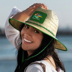 Straw Hats - Tiki Straw Hat