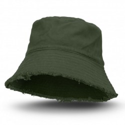 Wide Brim Hats - Raw Edge Bucket Hat
