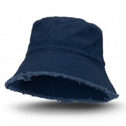 Wide Brim Hats - Raw Edge Bucket Hat