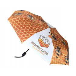 custom printed marquees - Designa Full Colour Genie Umbrella-Sea