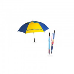 Custom Made Umbrellas - Custom Made Full Colour Sports Umbrella