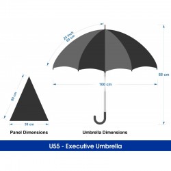 Corporate Umbrellas - 24 Executive Umbrella
