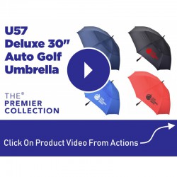 Corporate Umbrellas - Deluxe 30 Auto Golf Umbrella