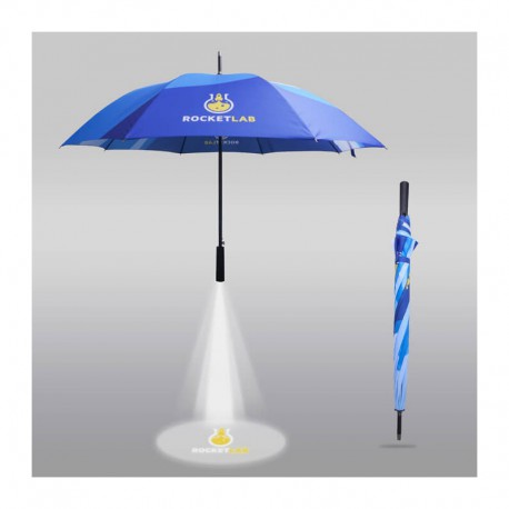 Custom Made Umbrellas - Deluxe Eight-Panel Umbrella with Projector Lamp(27)