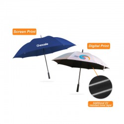 Custom Made Umbrellas - Deluxe Eight-Panel Umbrella with Projector Lamp(27)