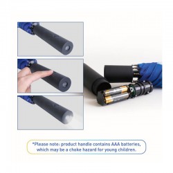 Custom Made Umbrellas - Deluxe Eight-Panel Umbrella with Projector Lamp(27)